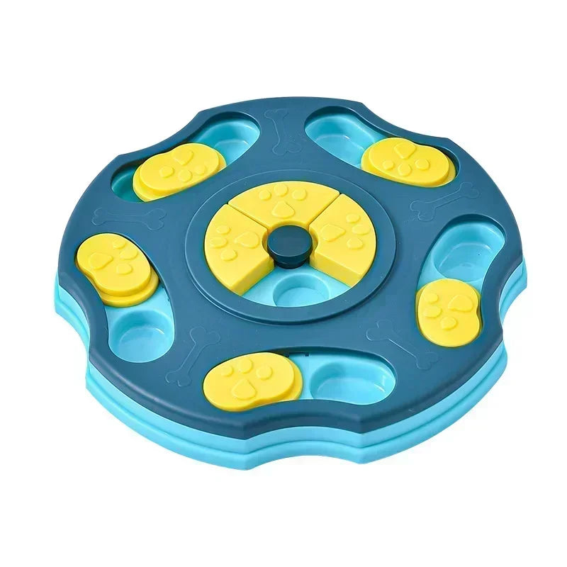 Interactive Dog & Cat Puzzle Feeder – Slow Eating Bowl