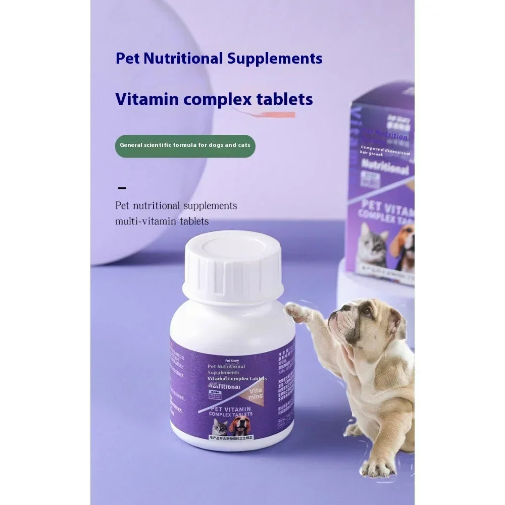 Universal Pet Multivitamins – Calcium Support for Cats & Dogs
