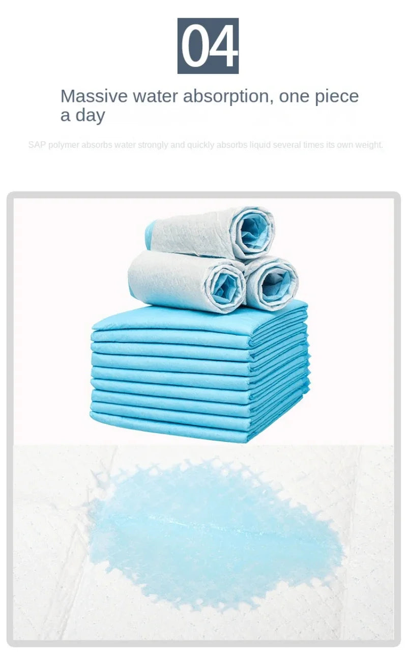 Disposable Puppy Training Pads – Quick-Dry Absorbent Dog Diapers