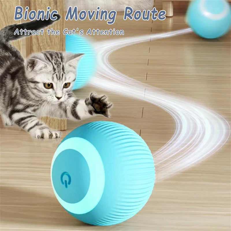 Smart Electronic Dog & Cat Toy Ball – Automatic Moving & Bouncing