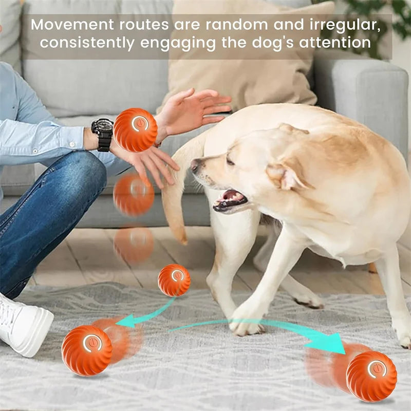 Smart Electronic Dog & Cat Toy Ball – Automatic Moving & Bouncing