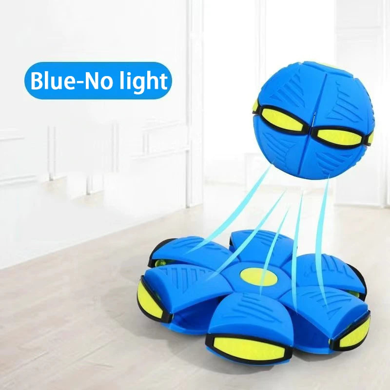 Flying Saucer Bouncing Ball – Durable Elastic Dog & Kids Toy