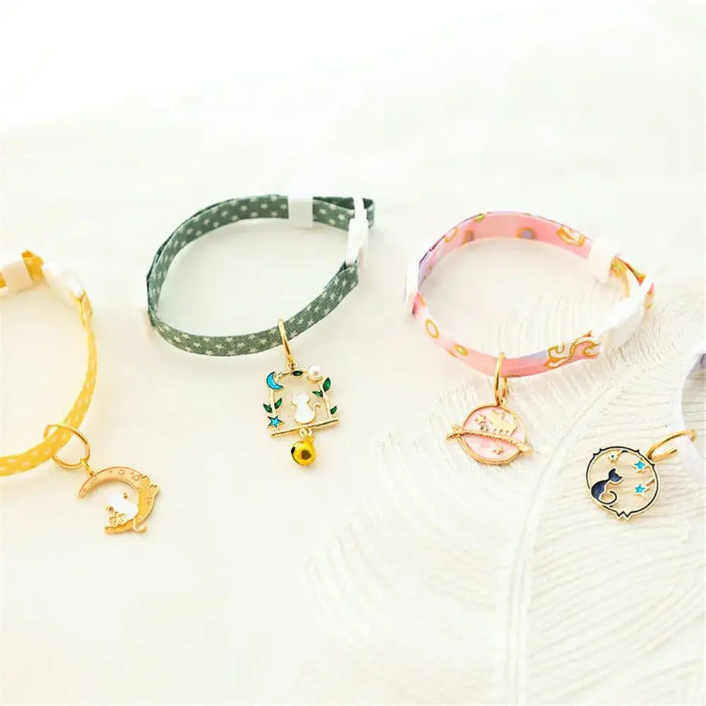 Adjustable Kitten & Puppy Collar – Breakaway Safety Cat Necklace