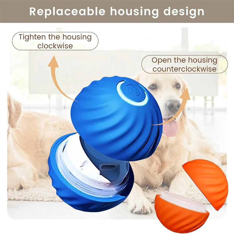 Smart Electronic Dog & Cat Toy Ball – Automatic Moving & Bouncing